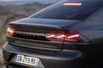 Peugeot 508 Plug-in Hybrid e-EAT8 GT Turismo Gris Titanium Exterior Posterior 5 puertas
