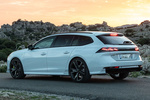 Peugeot 508 SW PSE Plug-in Hybrid 360 e-EAT8 SW PSE Plug-in Hybrid Turismo Blanco Okenite Exterior Lateral-Posterior 5 puertas