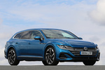 Volkswagen Arteon Shooting Brake 2.0 TDI 147 kW (200 CV) DSG 7 vel. R-Line Shooting Brake Turismo familiar Azul Malib&uacute; Metalizado Exterior Lateral-Frontal 5 puertas