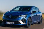 Renault Clio E-Tech full hybrid 145 esprit Alpine Turismo Icon Blue Exterior Frontal-Lateral 5 puertas