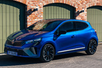 Renault Clio E-Tech full hybrid 145 esprit Alpine Turismo Icon Blue Exterior Frontal-Lateral 5 puertas