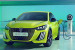 Peugeot 208 GT El&eacute;ctrico GT El&eacute;ctrico Turismo Amarillo &Aacute;gueda Exterior Toma de recarga 5 puertas