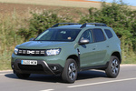 Dacia Duster TCe 110 kW (150 CV) 4x2 EDC Journey Go Todo terreno Liquen Caqui Exterior Frontal-Lateral 5 puertas