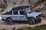 INEOS Grenadier Quartermaster Gama Grenadier Quartermaster Gama Grenadier Quartermaster Pick up Exterior Cenital-Lateral 4 puertas