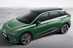MG MG4 XPower XPower Turismo Racing Green Exterior Cenital-Frontal-Lateral 5 puertas