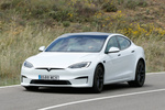 Tesla Model S S Plaid S Plaid Turismo Blanco perla multicapas Exterior Frontal-Lateral 5 puertas