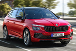 Skoda Kamiq Monte Carlo Monte Carlo Todo terreno Rojo Velvet Metalizado / Negro M&aacute;gico Efecto Perla Exterior Lateral-Frontal 5 puertas