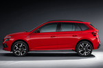 Skoda Kamiq Monte Carlo Monte Carlo Todo terreno Rojo Velvet Metalizado / Negro M&aacute;gico Efecto Perla Exterior Lateral 5 puertas