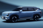 KIA EV5 Gama EV5 Air Todo terreno Frost Blue Exterior Frontal-Lateral 5 puertas