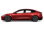 Tesla Model 3 Gama Model 3 Gama Model 3 Turismo Ultra Rojo Exterior Lateral 4 puertas