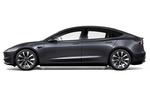 Tesla Model 3 Gama Model 3 Gama Model 3 Turismo Gris Sigilo Exterior Lateral 4 puertas