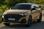 Audi Q8 Gama Q8 Black line Todo terreno Sakhir Gold Metallic Exterior Frontal-Lateral 5 puertas