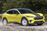Ford Mustang Mach-E Rally Mach-E Rally Todo terreno Amarillo Grabber Exterior Lateral-Frontal 5 puertas