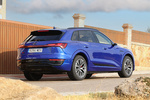 Audi Q8 55 e-tron quattro e-tron S line con Paquete Black  Todo terreno Azul Ultra Metalizado Exterior Posterior-Lateral 5 puertas