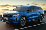 Skoda Kodiaq Gama Kodiaq Sportline Todo terreno Azul Race Metalizado Exterior Frontal-Lateral 5 puertas