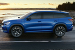 Skoda Kodiaq Gama Kodiaq Sportline Todo terreno Azul Race Metalizado Exterior Lateral 5 puertas