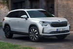 Skoda Kodiaq 1.5 TSI iV PHEV 204 CV DSG Design iV Todo terreno Blanco Luna Metalizado Exterior Frontal-Lateral 5 puertas