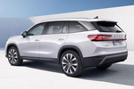 Skoda Kodiaq 1.5 TSI iV PHEV 204 CV DSG Design iV Todo terreno Blanco Luna Metalizado Exterior Posterior-Lateral 5 puertas