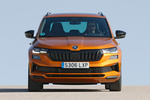 Skoda Karoq 1.5 TSI 110 kW (150 CV) DSG Sportline Todo terreno Naranja Phoenix Exterior Frontal 5 puertas