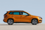 Skoda Karoq 1.5 TSI 110 kW (150 CV) DSG Sportline Todo terreno Naranja Phoenix Exterior Lateral 5 puertas