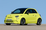 Abarth 500 500e 500e Scorpionissima Turismo Verde Acido Exterior Frontal-Lateral 3 puertas