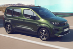 Peugeot Rifter Gama e-Rifter Gama e-Rifter Veh&iacute;culo comercial Sirkka Green Exterior Lateral-Frontal 5 puertas