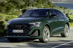 Audi Q8 Gama Q8 Black line Todo terreno Goodwoodgreen Pearl Effect Exterior Frontal-Lateral 5 puertas