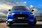 Suzuki Swift 1.2 Mild Hybrid Gama Swift Turismo Frontier Blue Perlado con Techo Negro Exterior Frontal 5 puertas