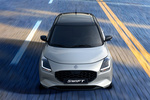 Suzuki Swift 1.2 Mild Hybrid Gama Swift Turismo Plata Premium Metalizado con Techo Negro Exterior Frontal-Cenital 5 puertas