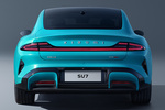 Xiaomi SU7 Gama SU7 Gama SU7 Turismo Aqua Blue Exterior Posterior 4 puertas
