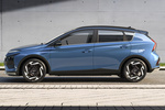 Hyundai Bayon Gama Bayon Tecno Todo terreno Vibrant Blue / Phantom Black Exterior Lateral 5 puertas