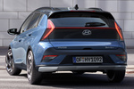 Hyundai Bayon Gama Bayon Tecno Todo terreno Vibrant Blue / Phantom Black Exterior Lateral-Posterior 5 puertas