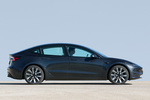Tesla Model 3 Tracci&oacute;n trasera Tracci&oacute;n trasera Turismo Gris Sigilo Exterior Lateral 4 puertas