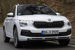 Skoda Kamiq Gama Kamiq Design Todo terreno Blanco Luna Metalizado Exterior Lateral-Frontal 5 puertas