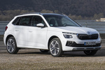 Skoda Kamiq Gama Kamiq Design Todo terreno Blanco Luna Metalizado Exterior Lateral-Frontal 5 puertas