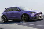 Abarth 600 600e Scorpionissima 600e Scorpionissima Todo terreno Hypnotic Purple Exterior Lateral-Frontal 5 puertas