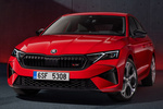 Skoda Octavia Gama RS RS Turismo Rojo Velvet Metalizado Exterior Lateral-Frontal 5 puertas