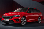 Skoda Octavia RS Combi Turismo familiar Rojo Velvet Metalizado Exterior Frontal-Lateral 5 puertas