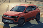 Dacia Spring Electric 65 (48 kW) Extreme Todo terreno Brick Red Exterior Cenital-Frontal-Lateral 5 puertas