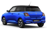 Suzuki Swift 1.2 Mild Hybrid Gama Swift Turismo Frontier Blue Perlado con Techo Negro Exterior Lateral-Posterior 5 puertas