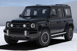 INEOS Fusilier Gama Fusilier Gama Fusilier Todo terreno Inky Black Exterior Frontal-Lateral 5 puertas