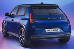Renault 5 E-Tech 110 kW (150 CV) 52 kWh techno Turismo Azul Noche con Techo Negro Exterior Lateral-Posterior 5 puertas