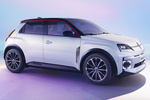 Renault 5 E-Tech 110 kW (150 CV) 52 kWh iconic Cinq Turismo Blanco Nacarado con techo Negro Exterior Lateral-Frontal 5 puertas