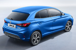 MG MG3 Gama MG3 Hybrid+ Gama MG3 Hybrid Turismo Battersea Blue Exterior Cenital-Posterior-Lateral 5 puertas