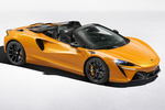McLaren Artura Gama Artura Spider Pack Carbon Fibre Spider Descapotable Indy Orange Exterior Lateral-Frontal 2 puertas