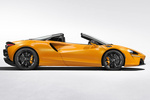McLaren Artura Gama Artura Spider Pack Carbon Fibre Spider Descapotable Indy Orange Exterior Lateral 2 puertas