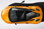 McLaren Artura Gama Artura Spider Pack Carbon Fibre Spider Descapotable Indy Orange Exterior Cenital 2 puertas
