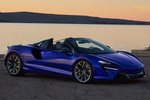 McLaren Artura Gama Artura Spider Pack Carbon Fibre Spider Descapotable Aurora Blue Exterior Lateral-Frontal 2 puertas