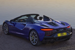 McLaren Artura Gama Artura Spider Pack Carbon Fibre Spider Descapotable Aurora Blue Exterior Lateral-Posterior 2 puertas