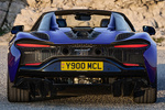 McLaren Artura Gama Artura Spider Pack Carbon Fibre Spider Descapotable Aurora Blue Exterior Posterior 2 puertas